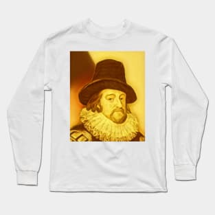 Francis Bacon Golden Portrait | Francis Bacon Artwork 9 Long Sleeve T-Shirt